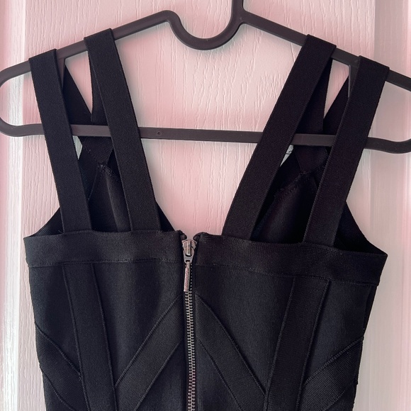 Guess Black Bandage Mini Dress - Picture 4 of 6